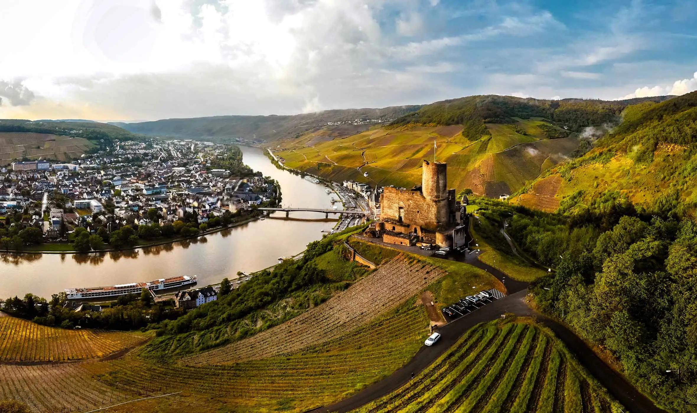 DEJEUNER CROISIERE ET VIGNOBLES EN MOSELLE LUXEMBOURGEOISE